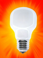 Image showing White bulb