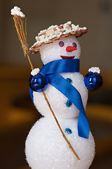 Image showing Christmas toysnowman