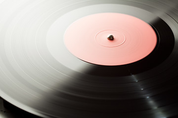 Image showing Vinyl turntable