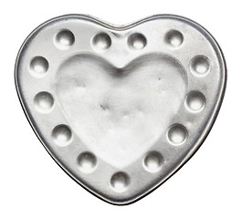 Image showing Metal heart