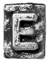 Image showing Metal letter