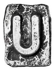 Image showing Metal letter