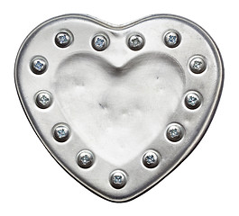 Image showing Metal heart