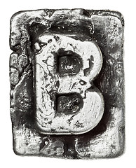 Image showing Metal letter