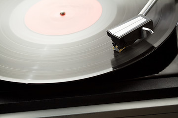 Image showing Vinyl turntable