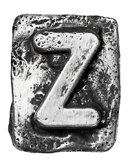 Image showing Metal letter