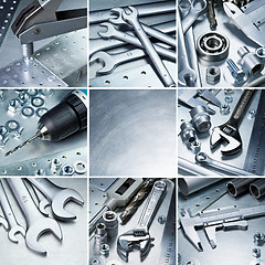 Image showing Metal tools