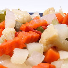 Image showing Mixed vegetables