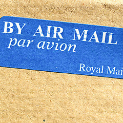 Image showing Airmail picture