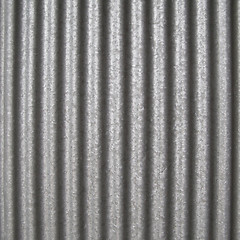 Image showing Corrugated steel