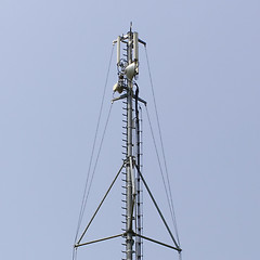 Image showing Telecommunication aerial tower