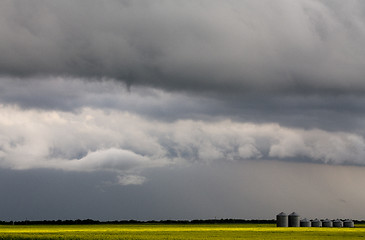 Image showing Prairie Storm Clouds