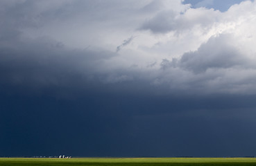 Image showing Prairie Storm Clouds