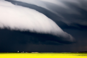 Image showing Prairie Storm Clouds