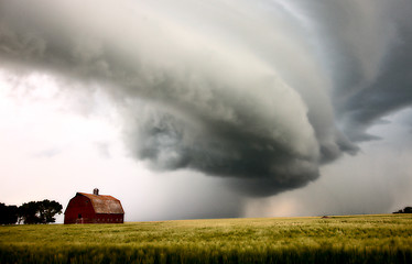 Image showing Prairie Storm Clouds