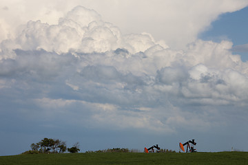 Image showing Prairie Storm Clouds