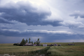 Image showing Prairie Storm Clouds