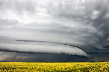 Image showing Prairie Storm Clouds