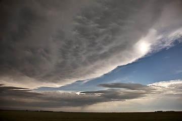 Image showing Prairie Storm Clouds