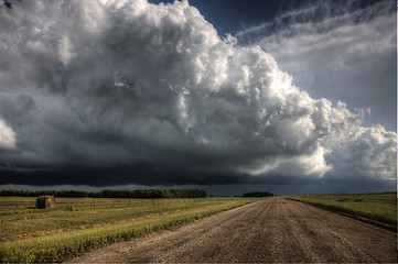 Image showing Prairie Storm Clouds