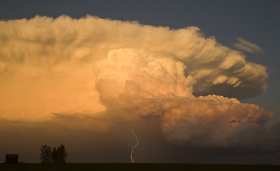 Image showing Prairie Storm Clouds