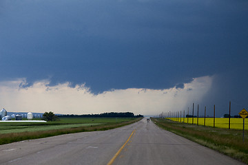 Image showing Prairie Storm Clouds