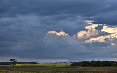 Image showing Prairie Storm Clouds