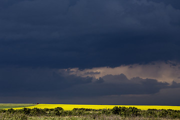 Image showing Prairie Storm Clouds