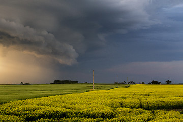 Image showing Prairie Storm Clouds