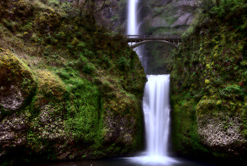 Image showing  Multnomah Falls Oregon