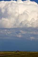 Image showing Prairie Storm Clouds