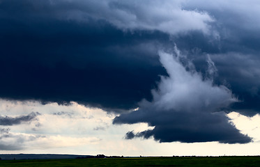 Image showing Prairie Storm Clouds