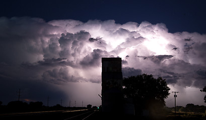 Image showing Prairie Storm Clouds