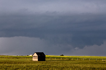 Image showing Prairie Storm Clouds