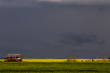 Image showing Prairie Storm Clouds