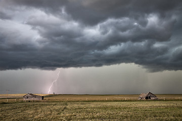 Image showing Prairie Storm Clouds