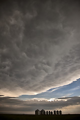 Image showing Prairie Storm Clouds