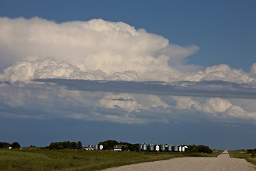 Image showing Prairie Storm Clouds