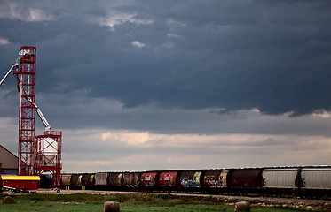 Image showing Prairie Storm Clouds