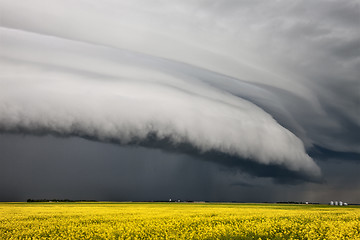 Image showing Prairie Storm Clouds