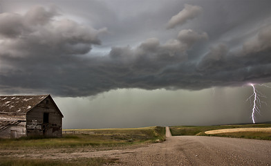 Image showing Prairie Storm Clouds