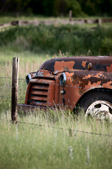 Image showing Old Truck Abandoned