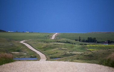 Image showing Prairie Storm Clouds