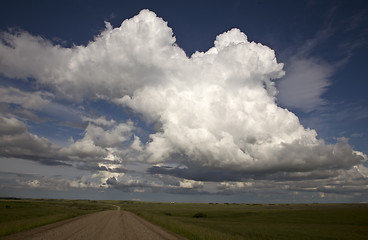 Image showing Prairie Storm Clouds