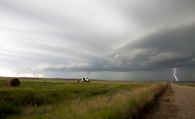 Image showing Prairie Storm Clouds