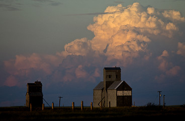 Image showing Prairie Storm Clouds