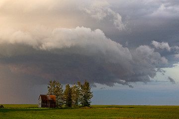 Image showing Prairie Storm Clouds