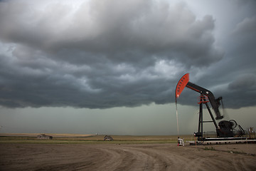 Image showing Prairie Storm Clouds