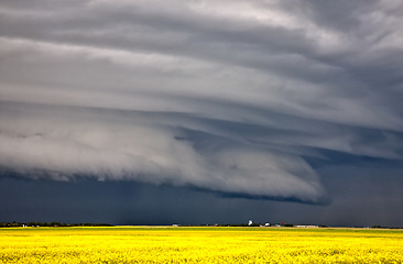 Image showing Prairie Storm Clouds