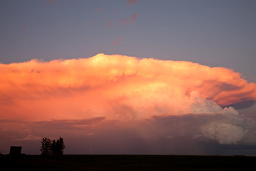 Image showing Prairie Storm Clouds